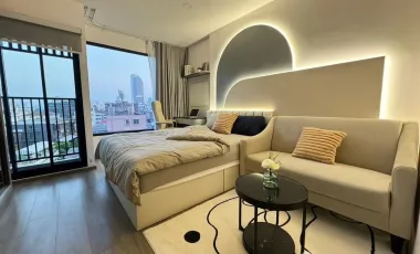 For rent 1 bed condo in Huai Khwang, Bangkok