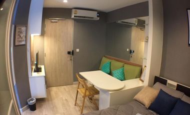 For rent studio condo in Huai Khwang, Bangkok