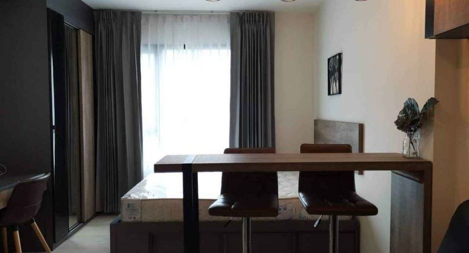 For rent studio condo in Huai Khwang, Bangkok