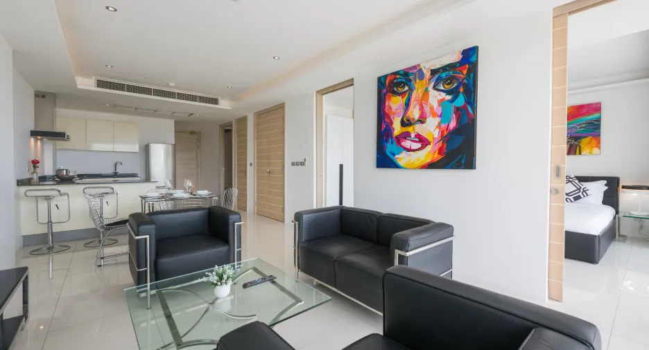 For rent 2 bed condo in Mueang Phuket, Phuket