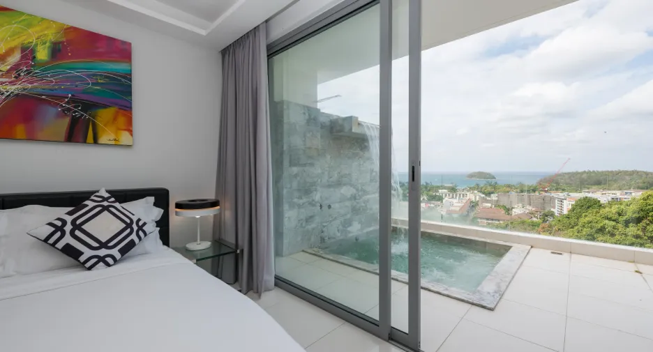 For rent 2 bed condo in Mueang Phuket, Phuket