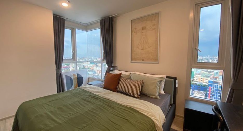 For rent 2 bed condo in Huai Khwang, Bangkok