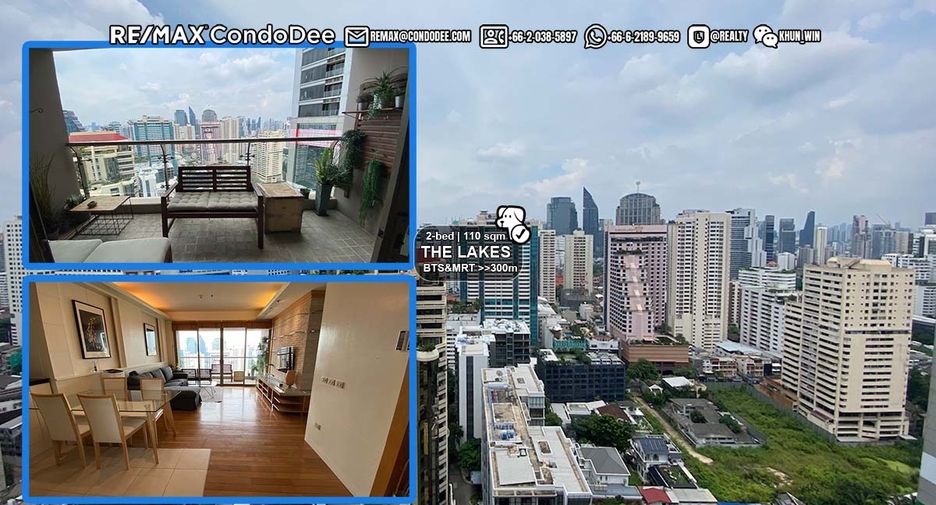 Wohnung zum Kauf mit 2 Zimmer in Khlong Toei, Bangkok