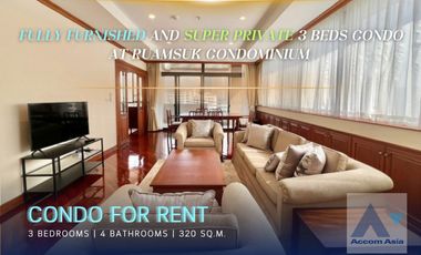 For rent 3 Beds condo in Khlong Toei, Bangkok