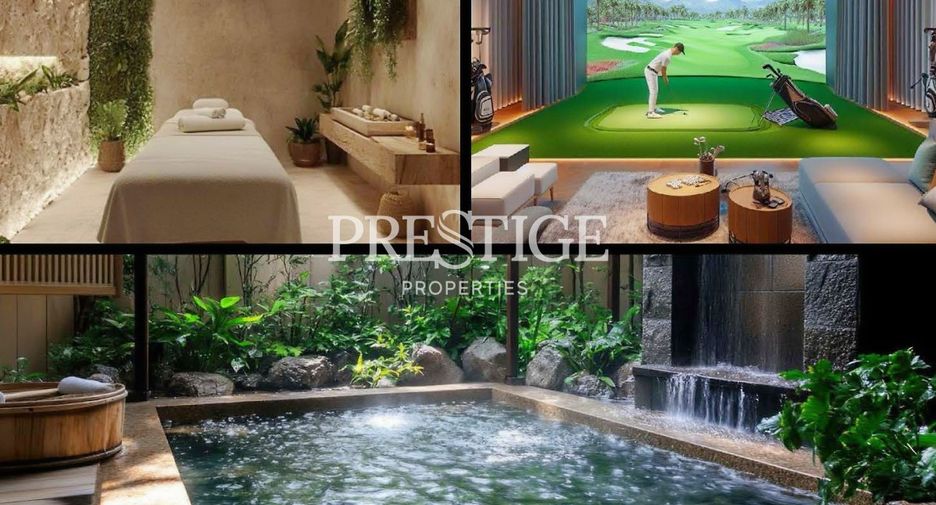 For sale studio condo in Bang Lamung, Chonburi