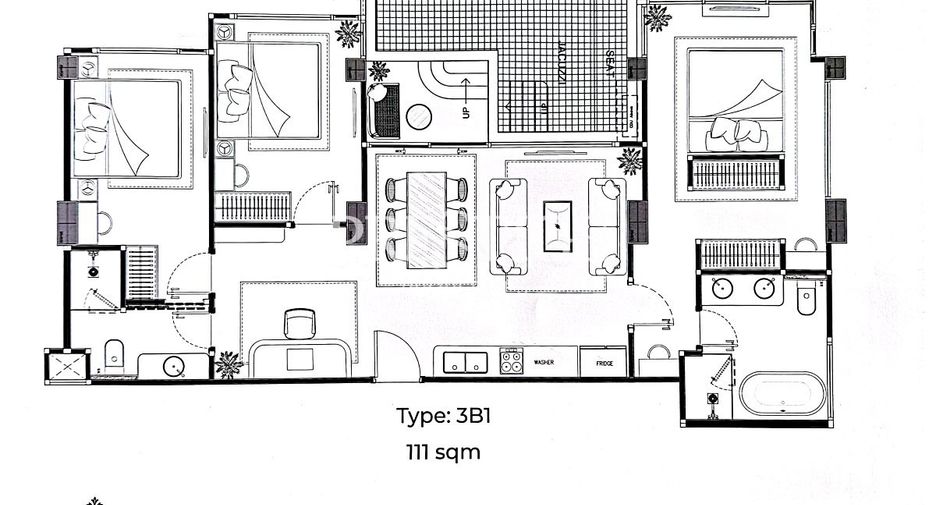 Condo en venta de estudio en Bang Lamung, Chonburi