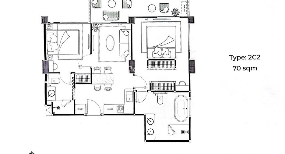 Condo en venta de estudio en Bang Lamung, Chonburi