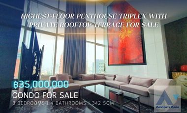 For rent そして for sale 3 Beds condo in Watthana, Bangkok