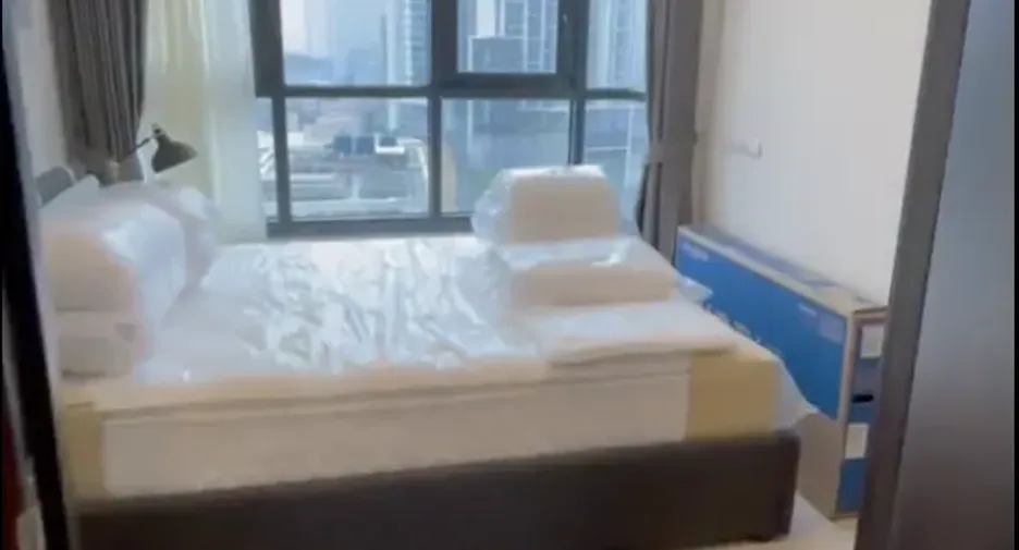 For rent 1 bed condo in Huai Khwang, Bangkok