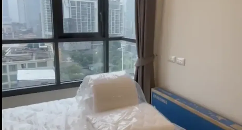 For rent 1 bed condo in Huai Khwang, Bangkok