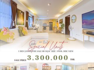 For sale 1 bed condo in Bang Lamung, Chonburi