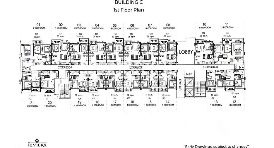 For sale 1 bed condo in Bang Lamung, Chonburi