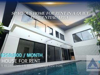 For rent 5 Beds house in Watthana, Bangkok