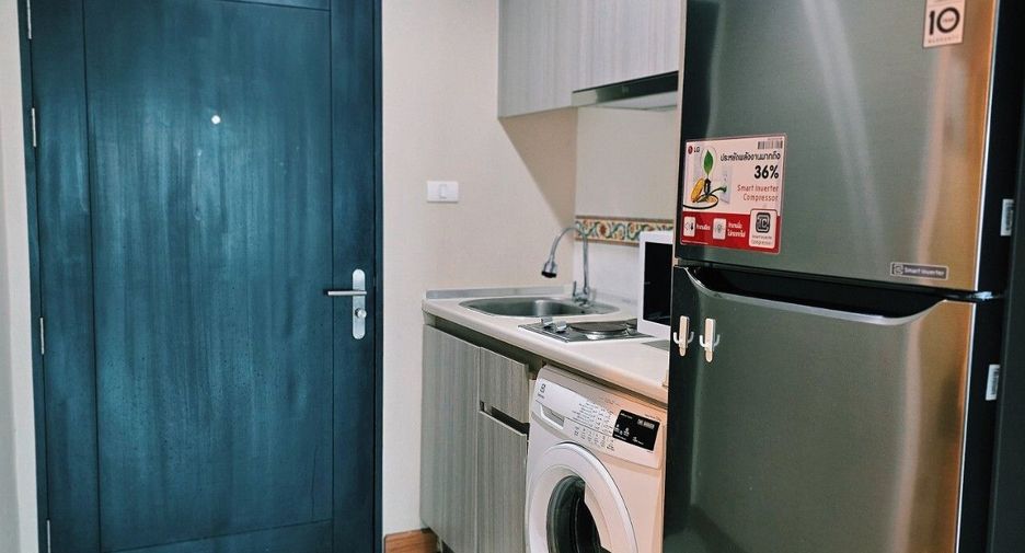 For rent 1 bed condo in Huai Khwang, Bangkok