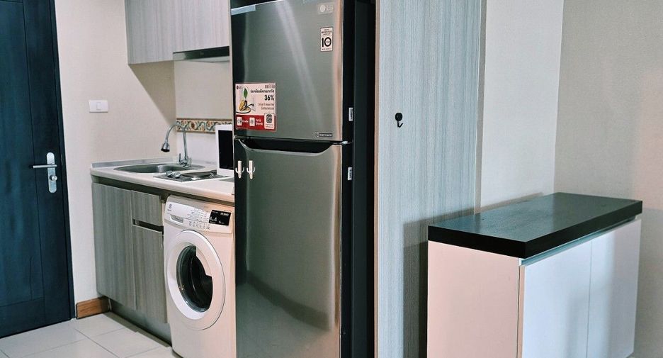 For rent 1 bed condo in Huai Khwang, Bangkok
