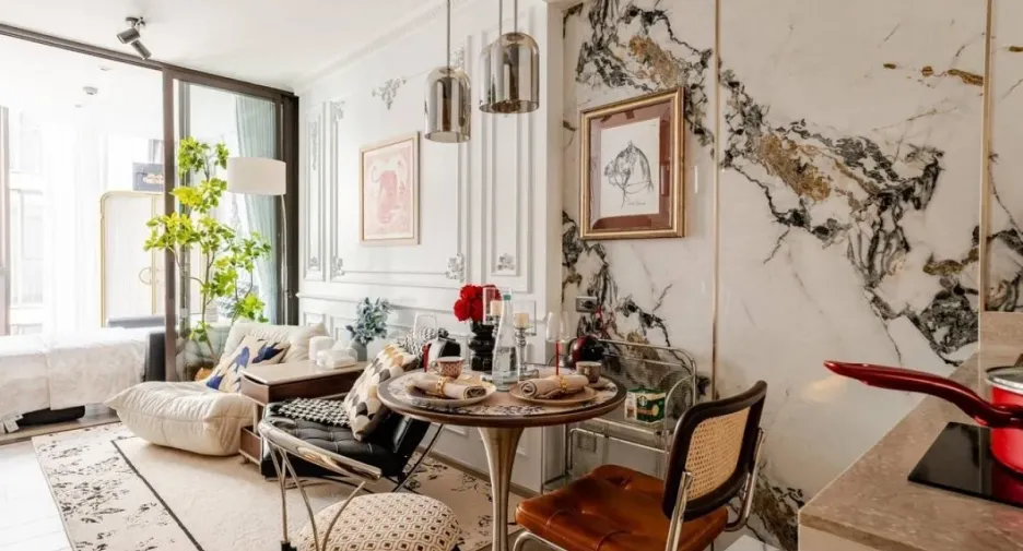 For rent 1 bed condo in Phaya Thai, Bangkok
