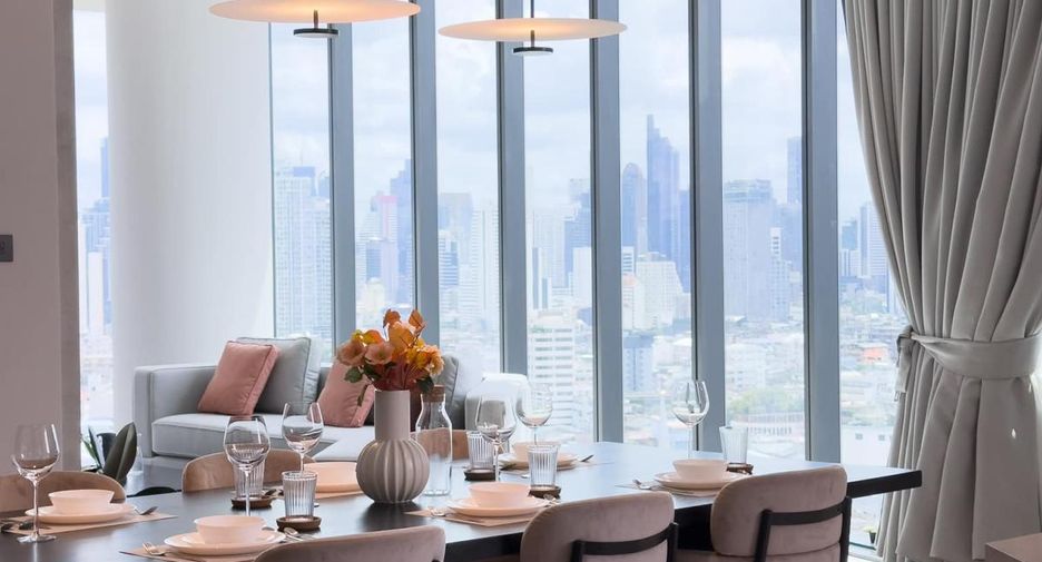 For rent 2 bed condo in Khlong San, Bangkok