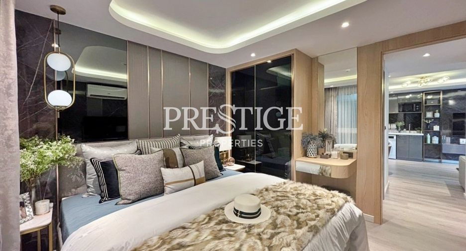 À vendre 2 chambres condo à Jomtien, Pattaya