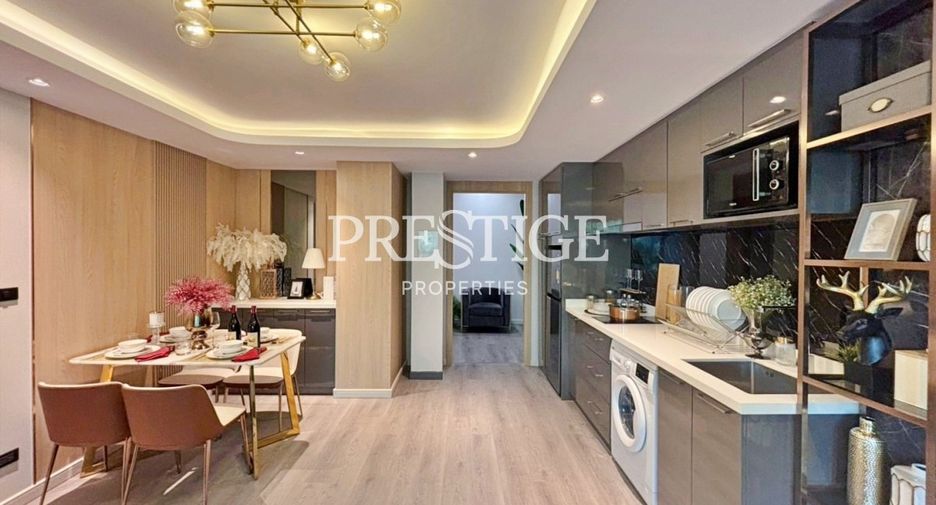 À vendre 2 chambres condo à Jomtien, Pattaya