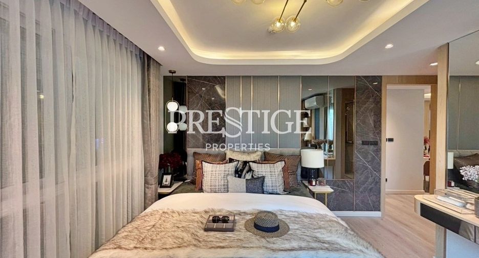À vendre 2 chambres condo à Jomtien, Pattaya