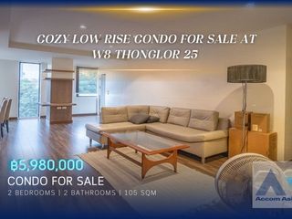 For sale 2 bed condo in Watthana, Bangkok