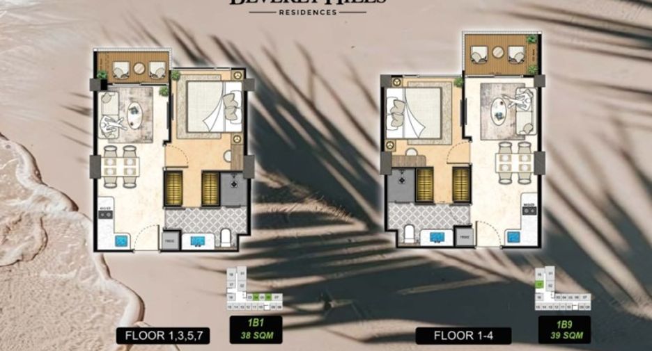 For sale 1 bed condo in Bang Lamung, Chonburi