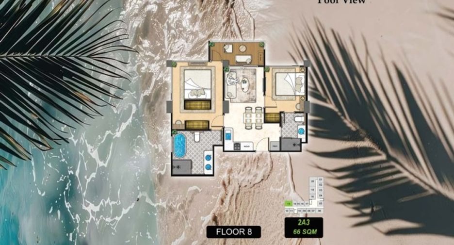 For sale 2 bedrooms condo in Bang Lamung, Chonburi