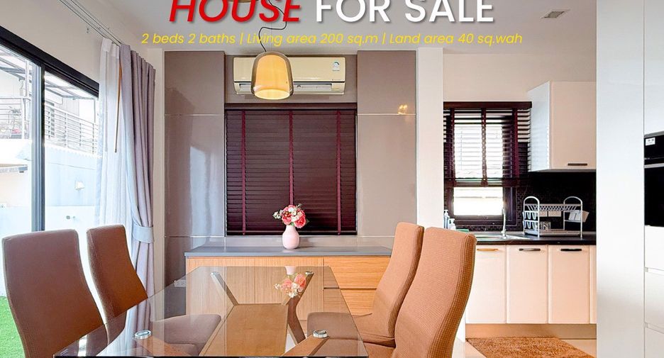 For sale 2 bed house in Bang Lamung, Chonburi