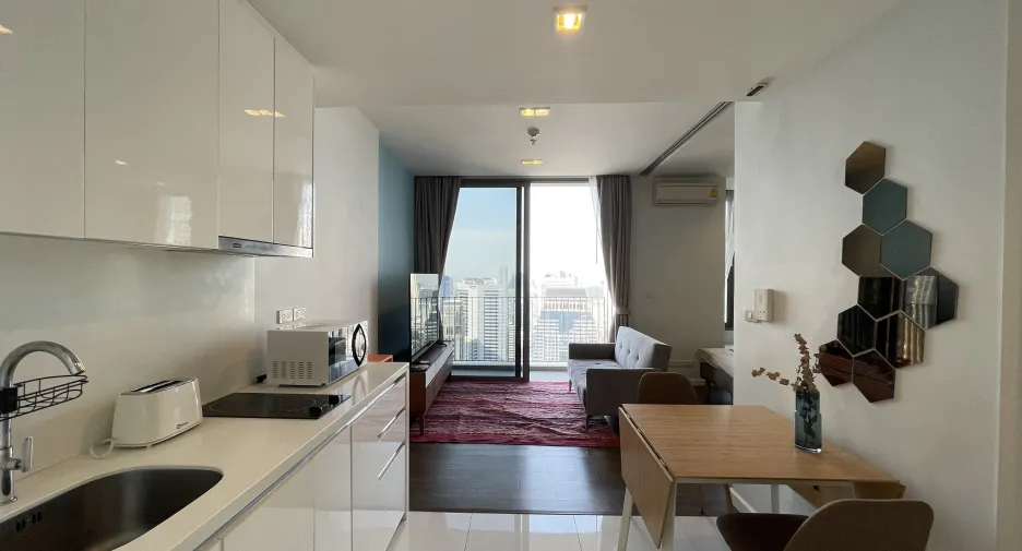 For rent 1 bed condo in Sathon, Bangkok