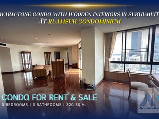 For rent and for sale 3 bed condo in Khlong Toei, Bangkok