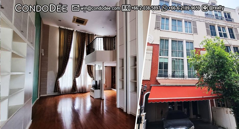 Casa adosada en venta de 4 habitaciones en Watthana, Bangkok
