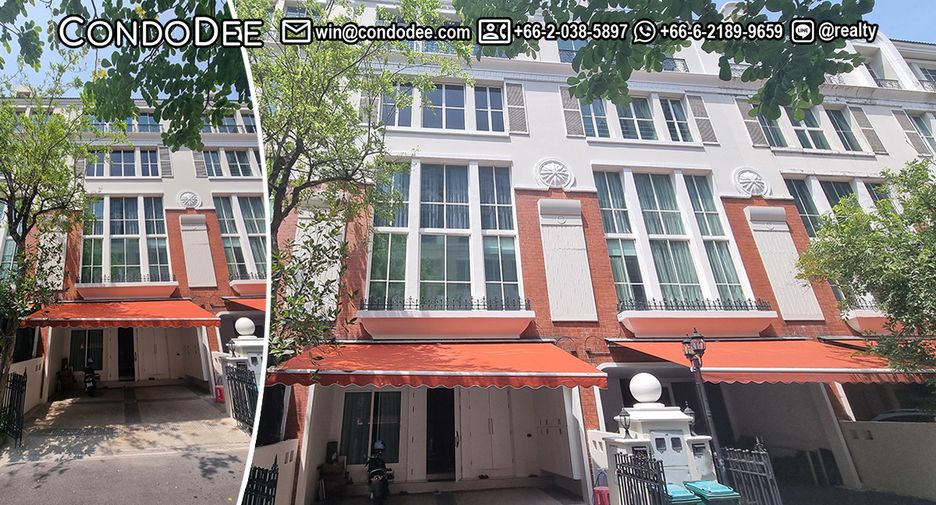 Casa adosada en venta de 4 habitaciones en Watthana, Bangkok