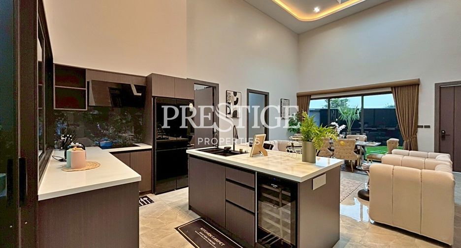À vendre et à louer 3 chambres maison à Bang Lamung, Chonburi