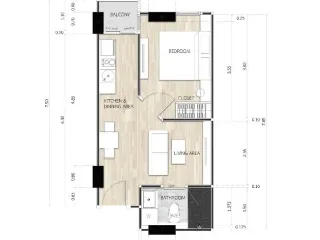 For sale studio apartment in Pratumnak, Pattaya