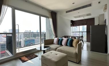 For rent 2 bed condo in Huai Khwang, Bangkok
