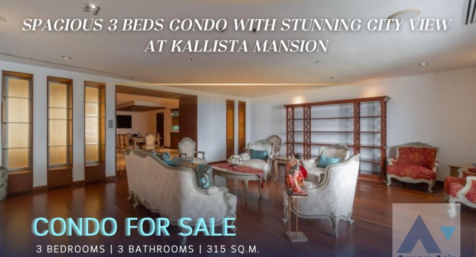 For sale 3 bed condo in Watthana, Bangkok