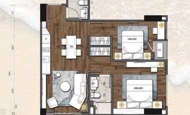 For sale 2 bed condo in Pratumnak, Pattaya