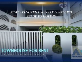 For rent 2 bed townhouse in Khlong Toei, Bangkok