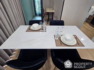 For rent 2 bed condo in Huai Khwang, Bangkok