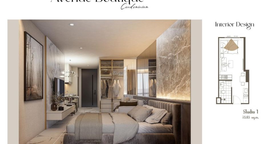 For sale studio condo in South Pattaya, Pattaya