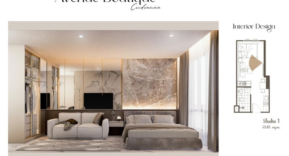 For sale studio condo in South Pattaya, Pattaya