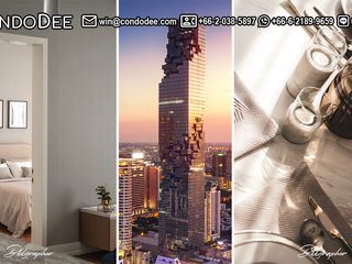 À vendre 2 chambres condo à Sathon, Bangkok