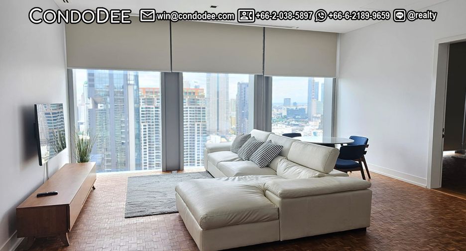 À vendre 2 chambres condo à Sathon, Bangkok
