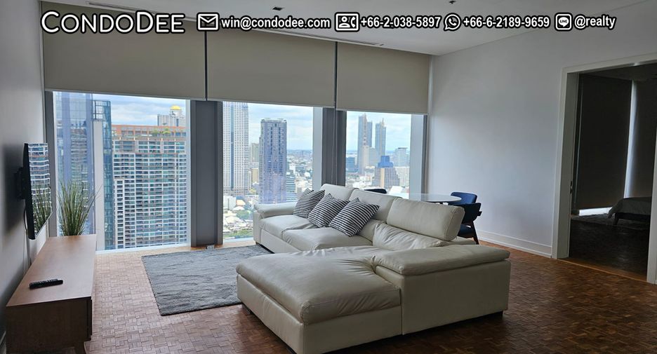 À vendre 2 chambres condo à Sathon, Bangkok