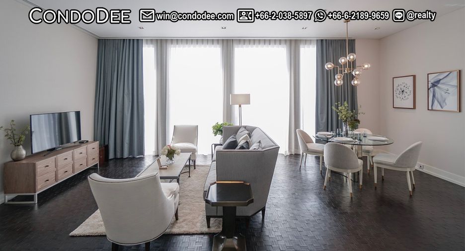 À vendre 2 chambres condo à Sathon, Bangkok