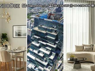 À vendre 2 chambres condo à Sathon, Bangkok