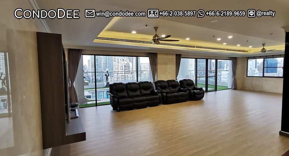 出售 3 卧室 公寓 在 Khlong Toei, 曼谷