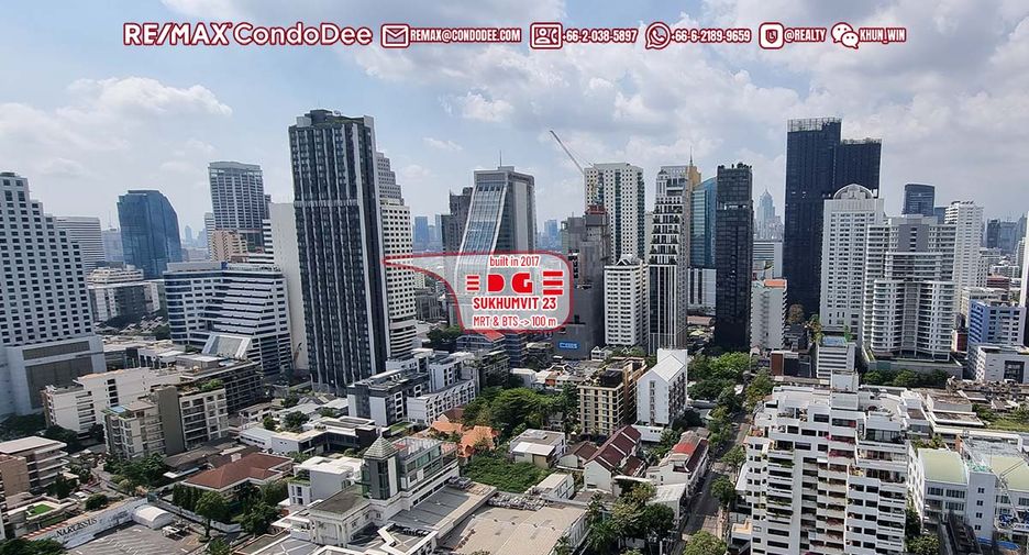 Condo en venta de 2 habitaciones en Khlong Toei, Bangkok