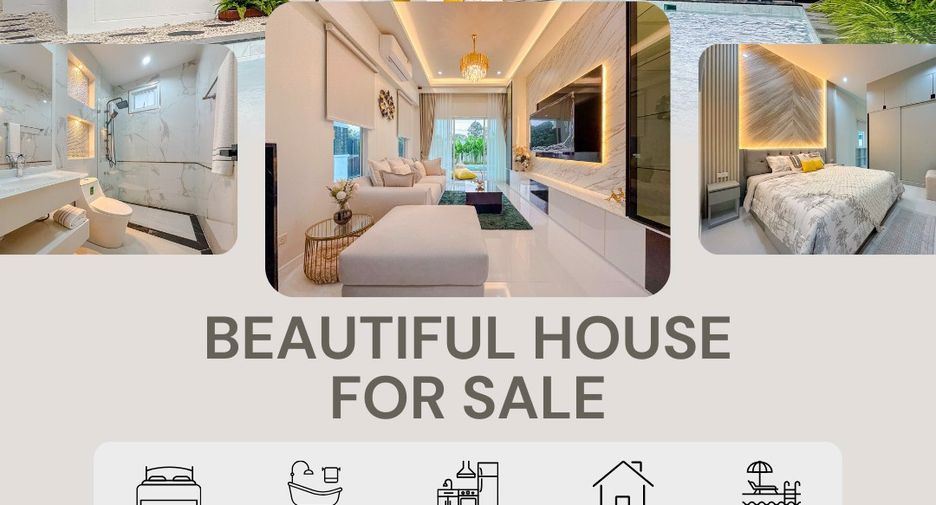 For sale 3 bed house in Bang Lamung, Chonburi