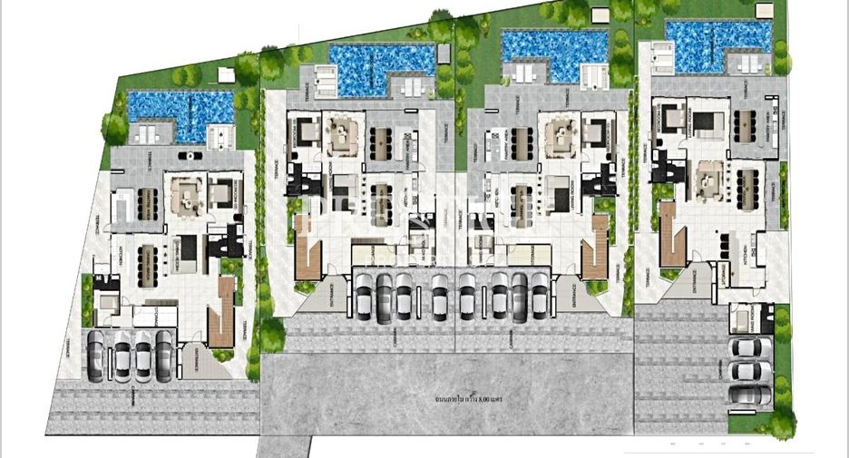 Haus zum Kauf mit 5 Zimmer in Bang Lamung, Chonburi